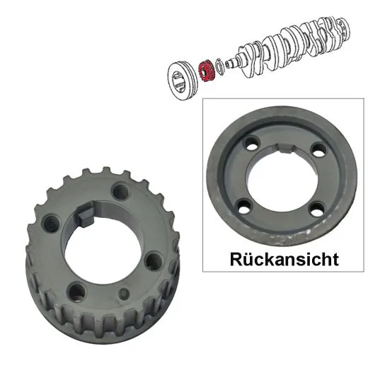 VW Bus T4 Kurbelwellenrad 2,4 2,5 Diesel TDI