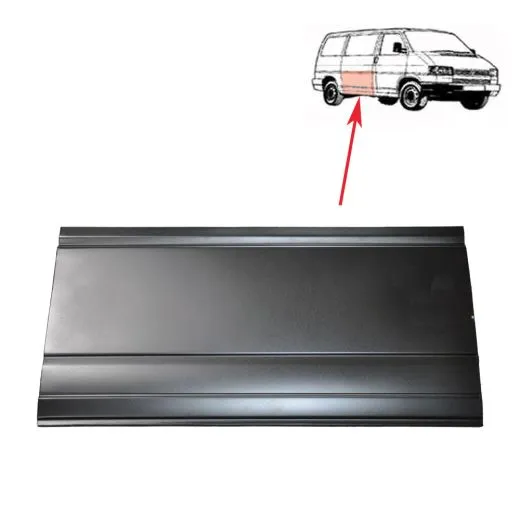 VW Bus T4 Reparaturblech Schiebetür unten außen hohe Ausf.