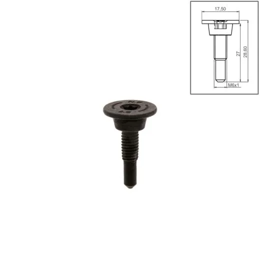 VW Bus T4 T5 Innensechsrund-Zylinderschraube (Torx) für Stoßstange - 10 Stück