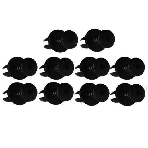 VW Bus T4 T5 Verkleidungsclips in schwarz - 10 Stück