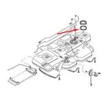 VW Bus T4 T5 Dichtung fr Tankgeber / Kraftstoffbehlterverschluss
