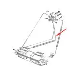 VW Bus T3 Heizungszug 1104 mm alle Modelle