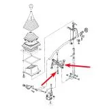 VW Bus T4 Unterlegscheibe fr Umlenkhebel Schaltstange