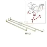 VW Bus T4 Haltebänder für Tank aus Edelstahl inkl. Schrauben