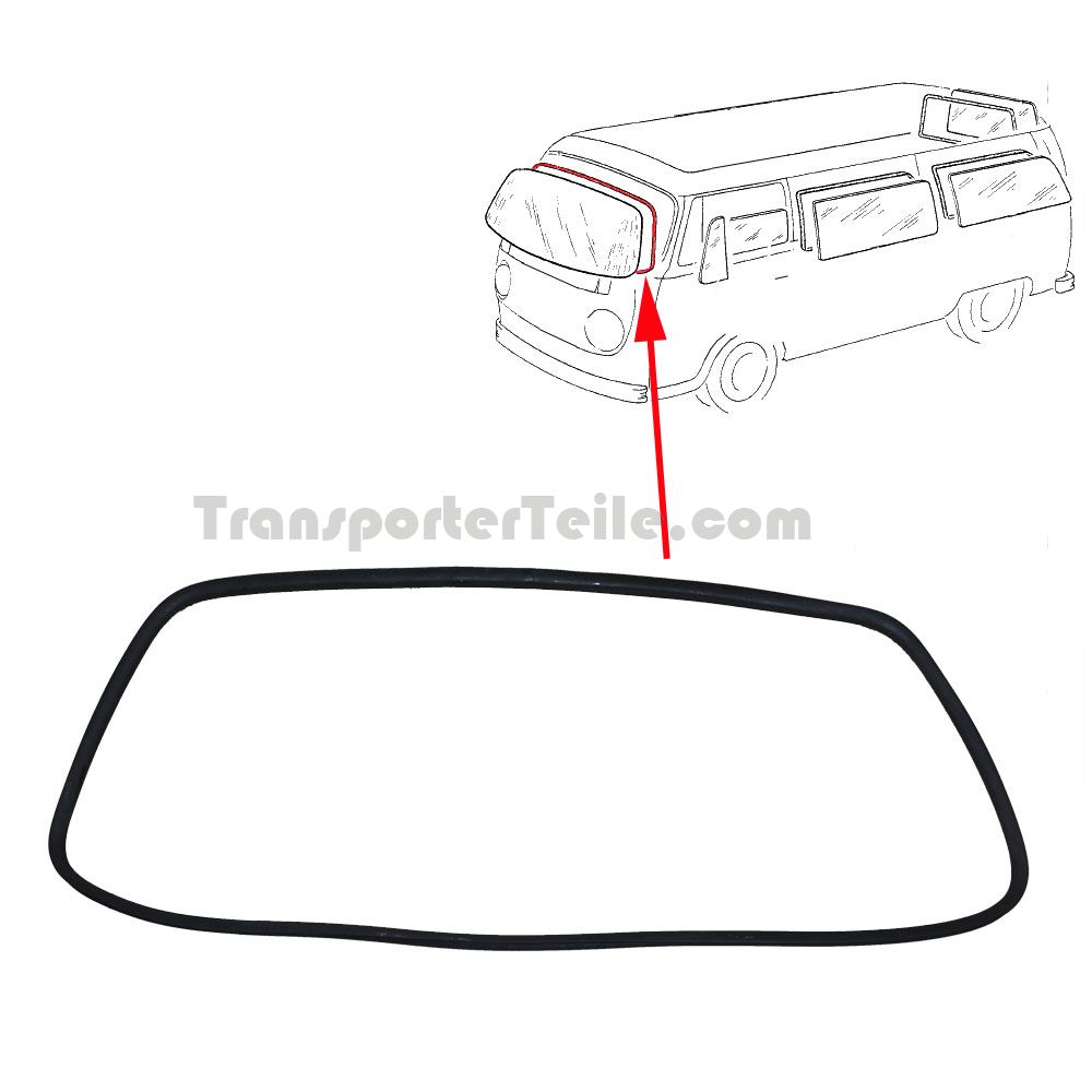 VW Bus T4 Simmerring Wellendichtring mit Gehäuse für Kurbelwelle -  getriebeseitig von febi 068103171G 051103172A 053103173 068103171F  068103171G 026103051A 026103171 026103171B 026103171D 028103171B 028103171D  028103171K Bulli Ersatzteile günstig kaufen