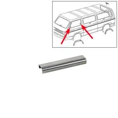 VW Bus T3 Chrommuffe fr Zierleiste Fensterrahmen vorne