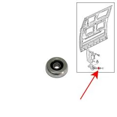 VW Bus T3 Tragrolle unten fr Rollenfhrung ab '85