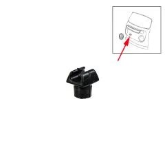 VW Bus T2 T2b Stopfen fr VW-Emblem - 1 Stck