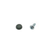 VW Bus T3 T4 Linsenblechschraube mit Abdeckkappe schwarz 3,9x13