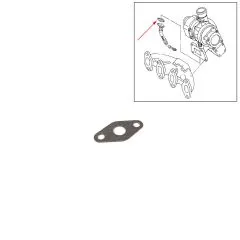 VW Bus T4 T5 Dichtung fr lrcklaufleitung Turbolader 2.5 TDI AXG AHY