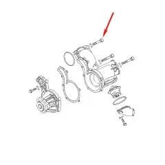 VW Bus T4 Sechskantschraube Wasserpumpengehuse 1.9 TD