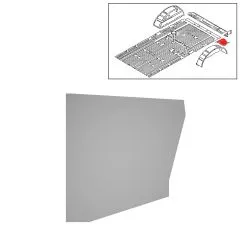 VW Bus T5 Stodmpferaufnahme hinten rechts- verstrktes Reparaturblech - Nachbau