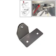 VW Bus T4 Edelstahlhalter f�r Schalld�mpfer Zuheizer