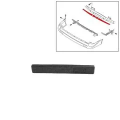 VW Bus T5 T6 Schaum-F�llst�ck f�r Befestigungsleiste mittig hinten Anh�ngerbetrieb