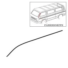 VW Bus T3 Keder fr A-Sule Fahrerseite schwarz