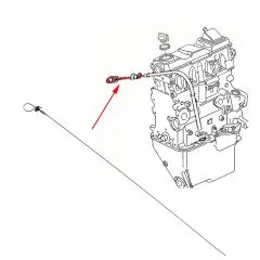 VW Bus T3 lpeilstab / lmessstab Diesel