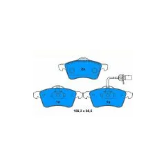 VW Bus T4 Bremsbelge vorne ab Fgst.Nr. 70-Y-000001, 1LU