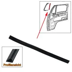 VW Bus T2 T2b Anschlagdichtung Dreiecksfensterglas '68-'79