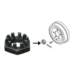 VW Bus T2 T3 Kronenmutter