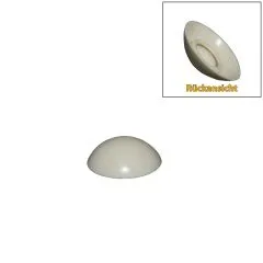 VW Bus T3 Abdeckkappe für Stoßstangenschraube weiß