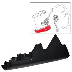 VW Bus T3 Abdeckung für Lenksäule unten schwarz