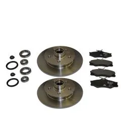 VW Bus T3 ATE Bremsscheiben Bremsbeläge Radlager vorn ab 07/86