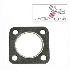 VW Bus T3 Auspuffdichtung Hosenrohr 1,6 D & 1,7 D