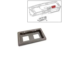 VW Bus T3 Blende braun für Schalter Klimaanlage