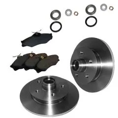 VW Bus T3 Bremsscheiben Bremsbeläge Radlager vorn ab 07/86