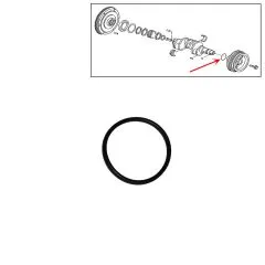 VW Bus T3 Dichtring für Kurbelwelle / Keilriemenscheibe WBX