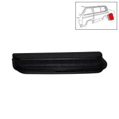 VW Bus T3 Entlüftungsblende für Seitenscheibe hinten links