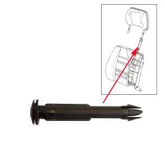 VW Bus T3 Führung für Kopfstütze in der Klappsitzbank