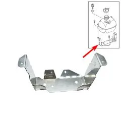 VW Bus T3 Halter aus Edelstahl für Kühlwasserbehälter Benziner ab '83