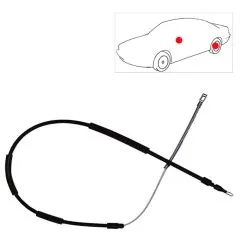 VW Bus T3 Handbremsseilzug für Bremstrommel links oder rechts