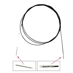 VW Bus T3 Heizklappenzug rechts CU CJ CV