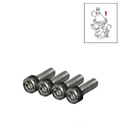 VW Bus T3 Inbusschraube für Thermostatdeckel WBX - 4 Stück