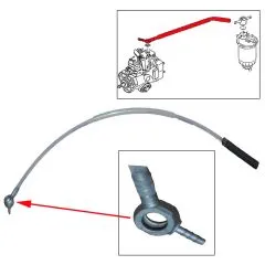 VW Bus T3 Kraftstoffleitung zw. Pumpe & Knackfrosch Rücklauf