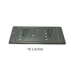 VW Bus T3 Küchenblock-Blende in grau - 10 Loch