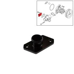 VW Bus T3 Kühlwasserflansch Thermostagehäuse 1,9 DG