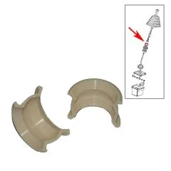 VW Bus T3 Lager für Kugelschale im Schalthebel