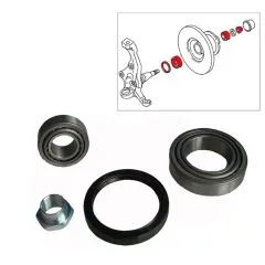 VW Bus T3 Radlagersatz vorn bis 08/1983