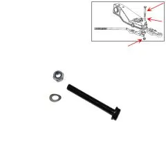 VW Bus T3 Schraube & Mutter für Zugstrebe / Ouerlenker bis 08/84