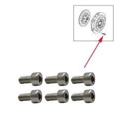 VW Bus T3 Schrauben für Kupplung Diesel aus Edelstahl