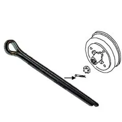 VW Bus T3 Splint für Kronenmutter / Achsmutter - 1 Stück