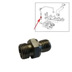 VW Bus T3 Stutzen für Ölvorlaufleitung 1,6 TD JX