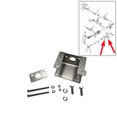 VW Bus T3 Syncro Haltebügel hinten für Stellelement Differentialsperre