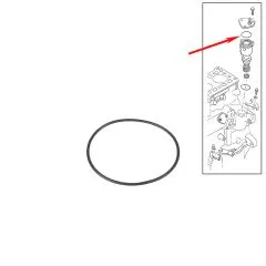 VW Bus T3 T4 Dichtring für Unterdruckpumpendeckel Diesel NT: 1,35 mm