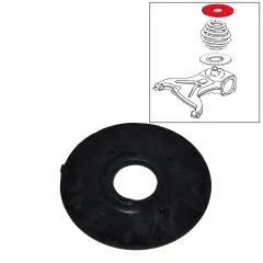 VW Bus T3 T4 Federunterlage / Federteller oben Hinterachse 13 mm