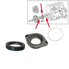VW Bus T3 T4 Führungsring mit Dichtringen für Zwischenwelle