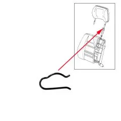 VW Bus T3 T4 Klammer für Kopfstützenführung